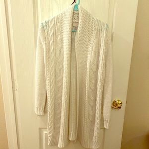 White Cardigan